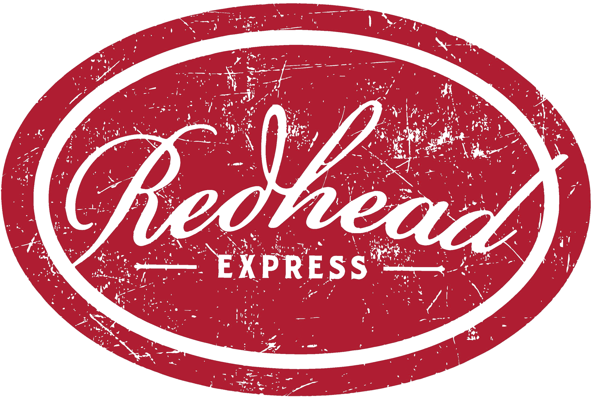 Redhead Express Vintage Logo PNG image