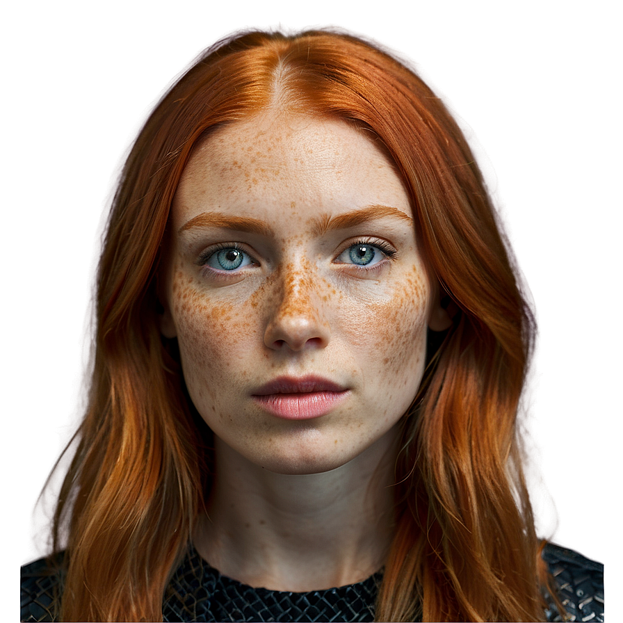 Redhead Freckles Png Qmb PNG image