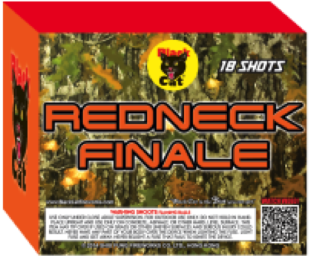 Redneck Finale Fireworks Packaging PNG image