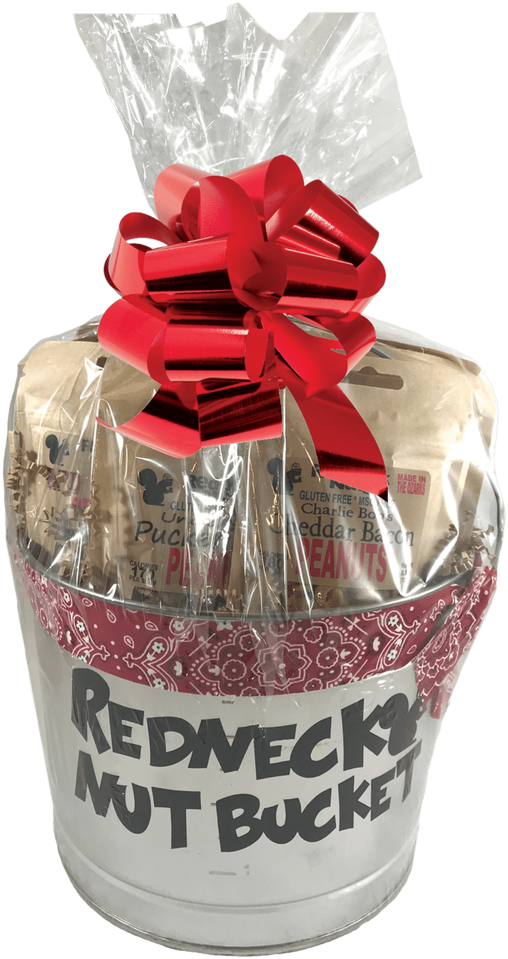 Redneck Nut Bucket Gift Set PNG image