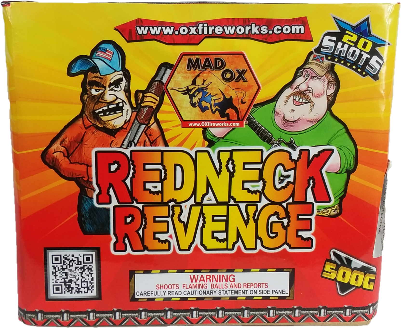 Redneck Revenge Fireworks Packaging PNG image