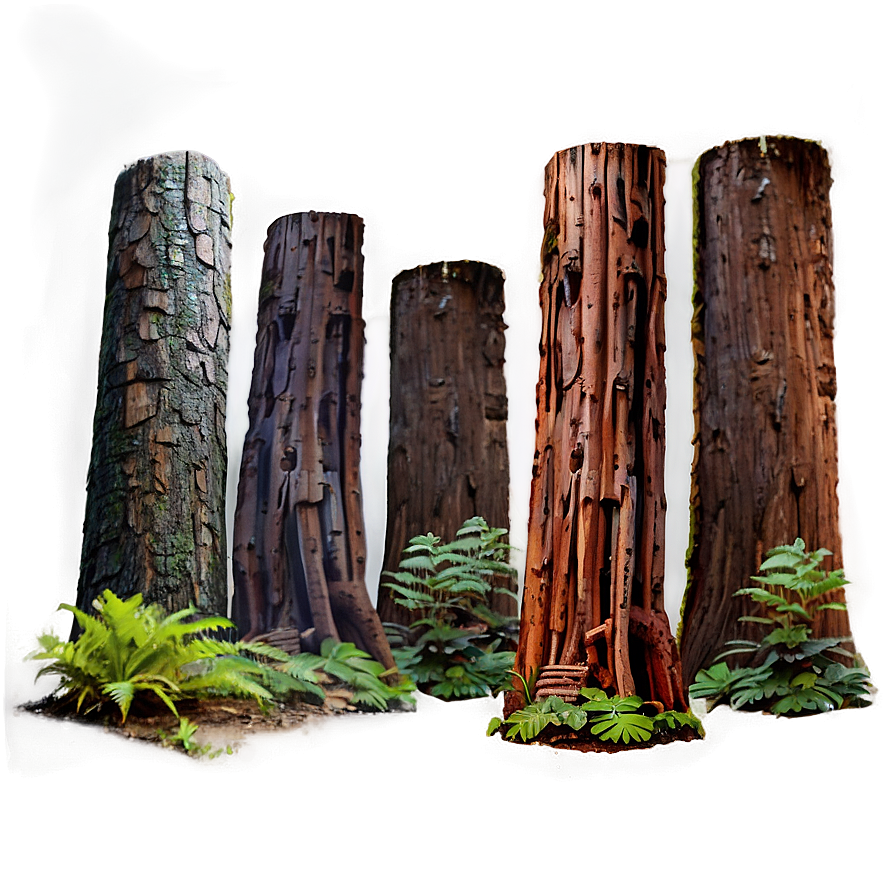 Redwood Forest Giants Png 3 PNG image