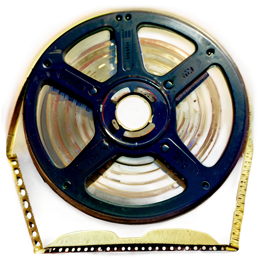 Reel To Reel Film Tape Png 06272024 PNG image