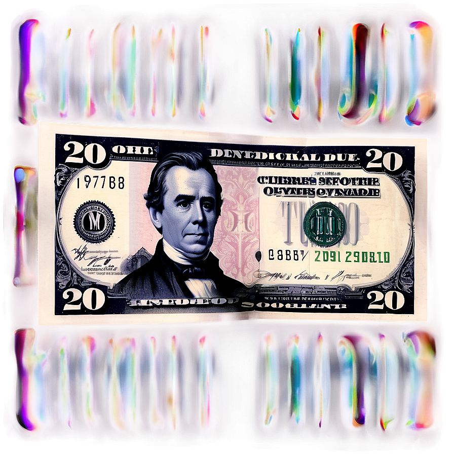 Refined 20 Dollar Note Image Png Apc PNG image