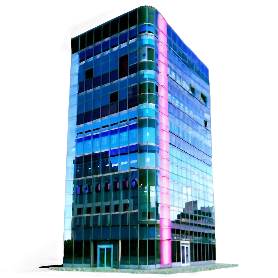 Reflective Glass Building Png 06272024 PNG image