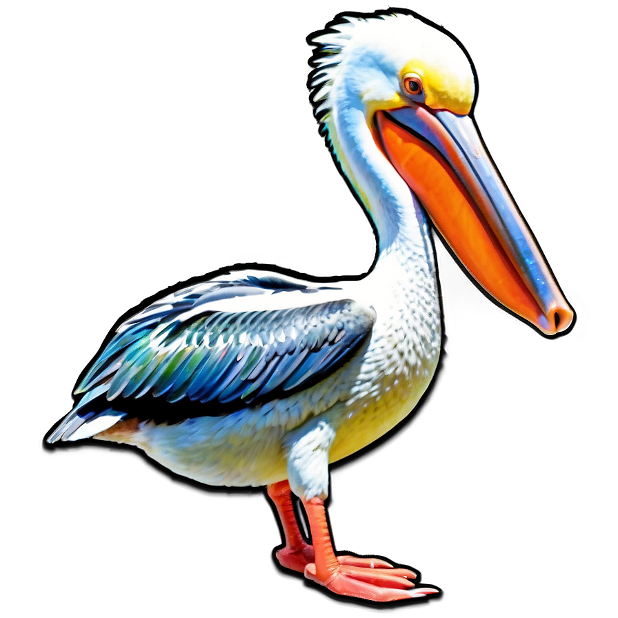 Reflective Pelican Water Png Ldc PNG image