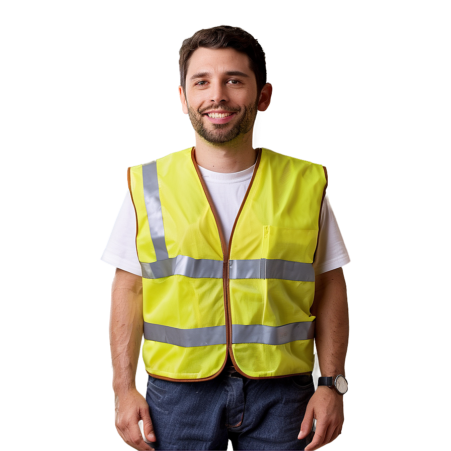 Reflective Safety Vest Png Cww PNG image