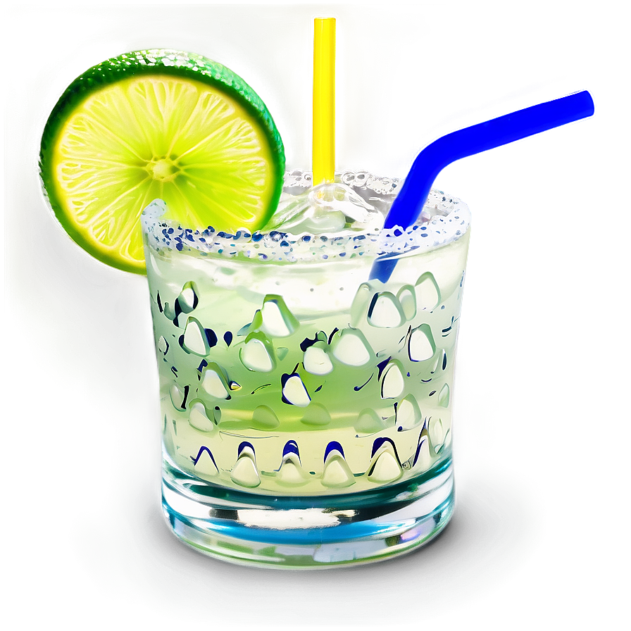 Refreshing Margarita Glass Png Qfu PNG image