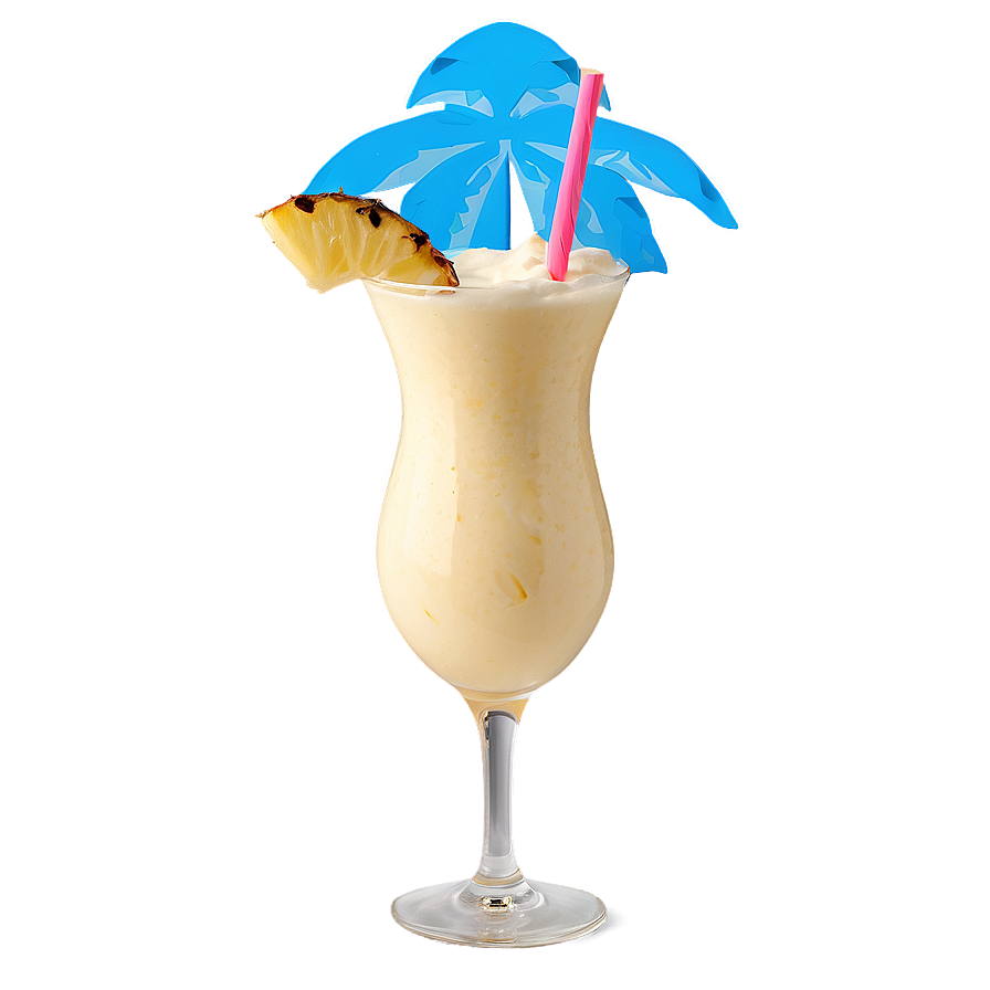 Refreshing Pina Colada Beverage Png 96 PNG image