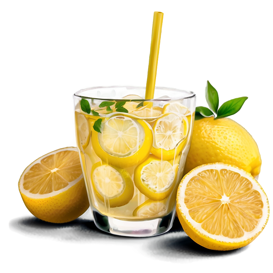 Refreshing Summer Lemonade Png 05212024 PNG image