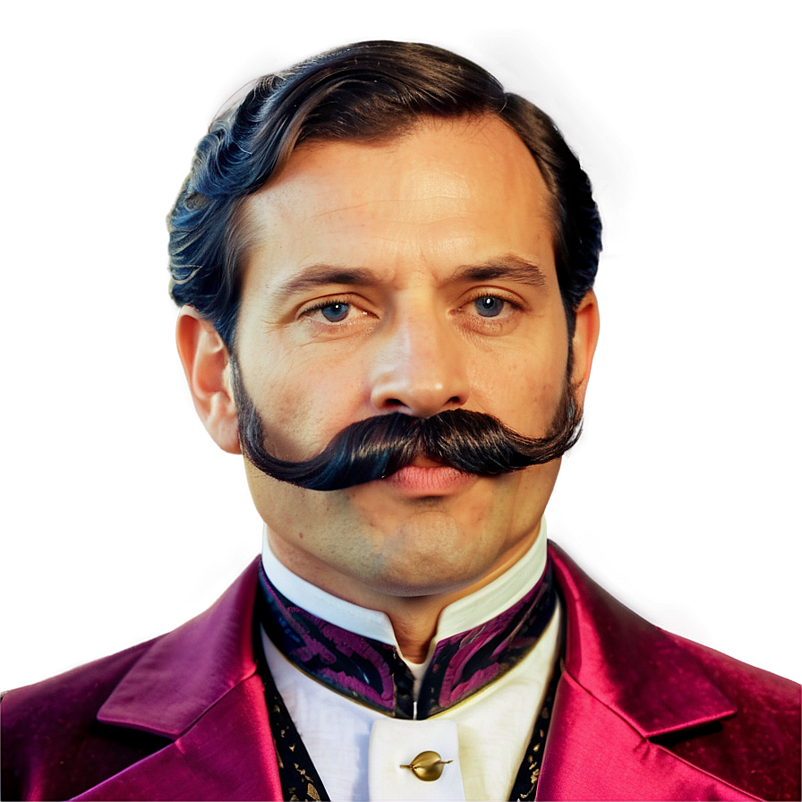 Regal Emperor Mustache Png 1 PNG image