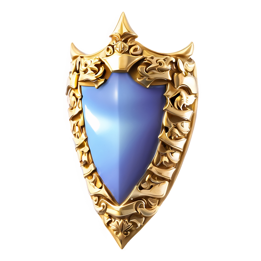 Regal Gold Shield Png 79 PNG image