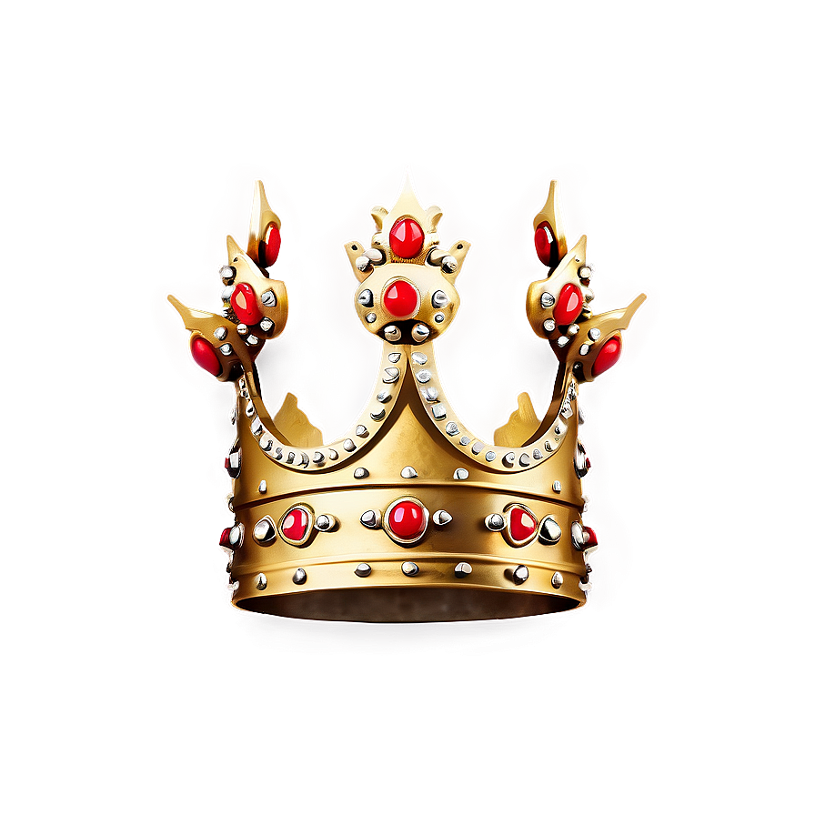 Regal Golden Crown Png Fps78 PNG image