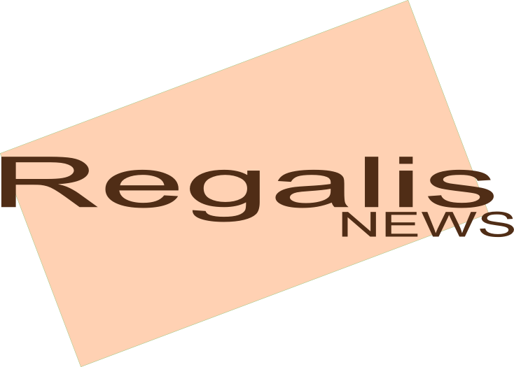 Regalis News Logo Design PNG image