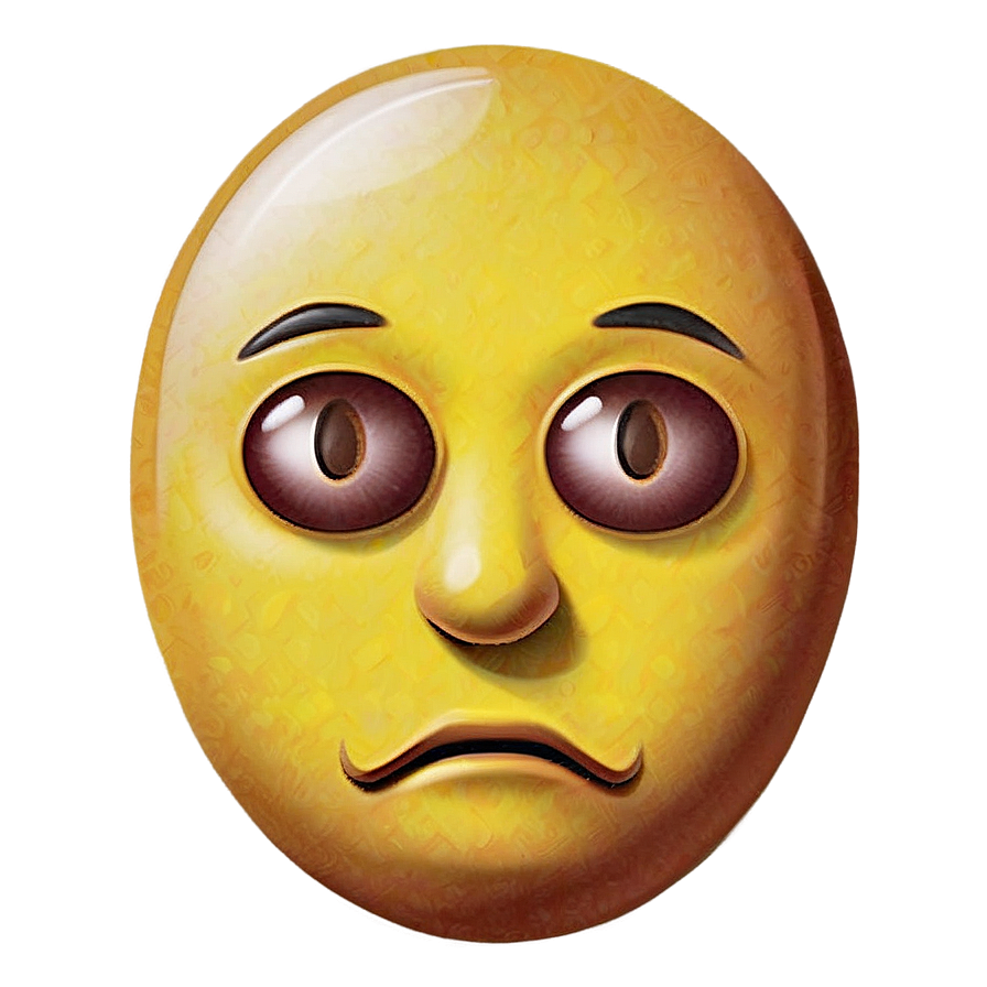 Regretful Emoji Png Eca68 PNG image