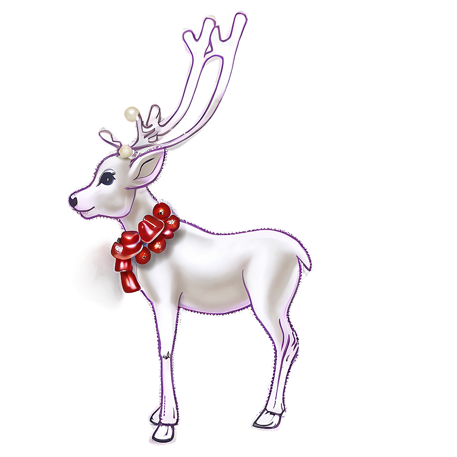 Reindeer Christmas Decor Png Mgi PNG image