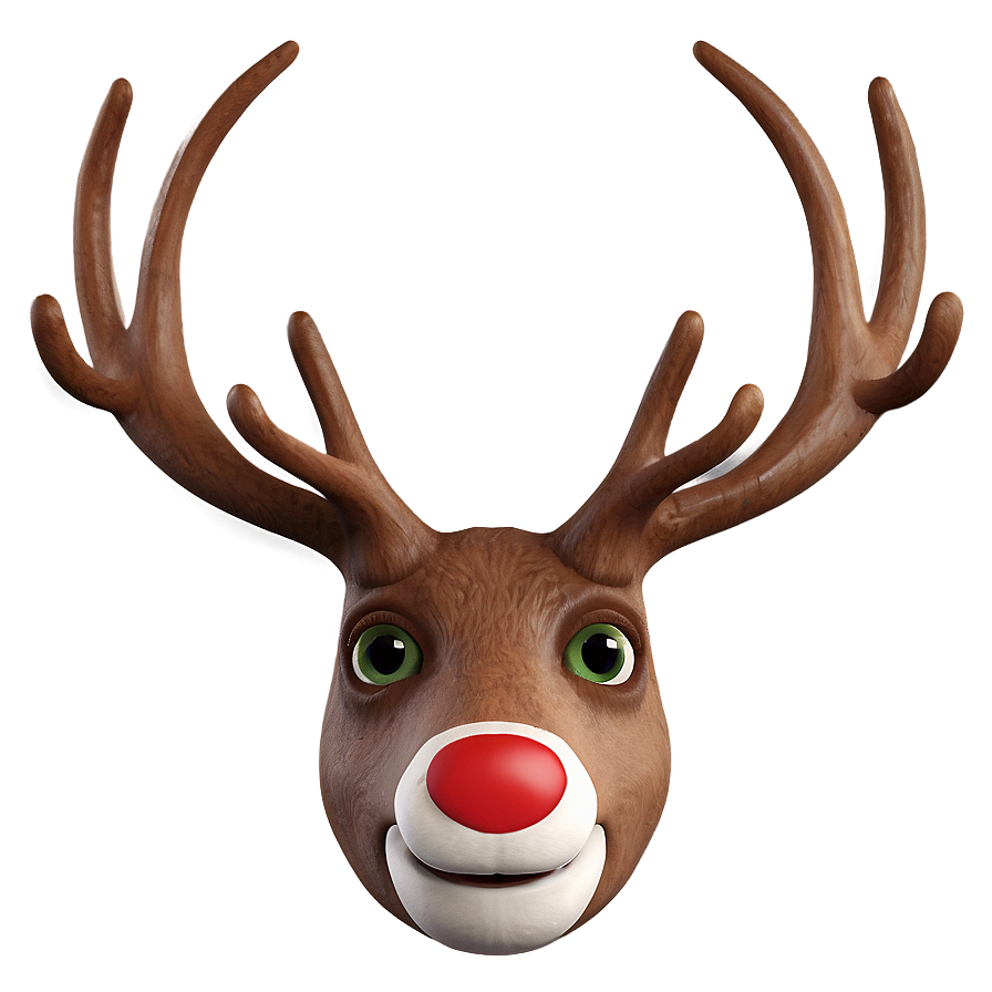 Reindeer Face Mask Png 06282024 PNG image