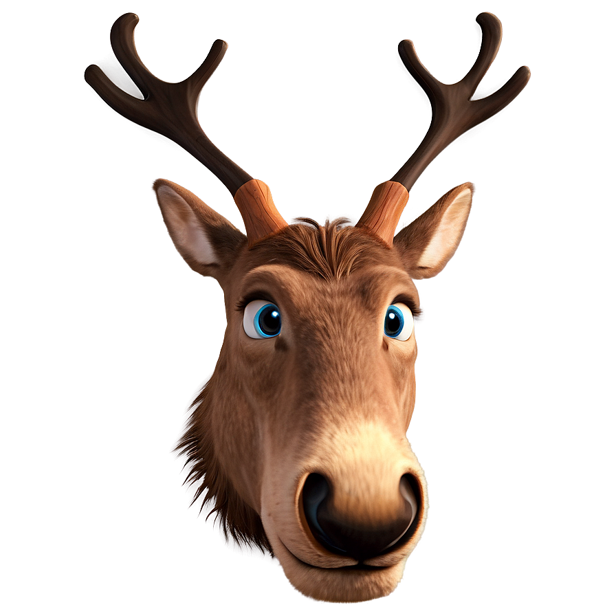 Reindeer Face Png Lxp PNG image