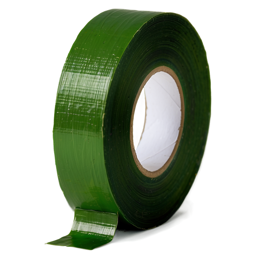 Reinforced Green Tape Png 06282024 PNG image