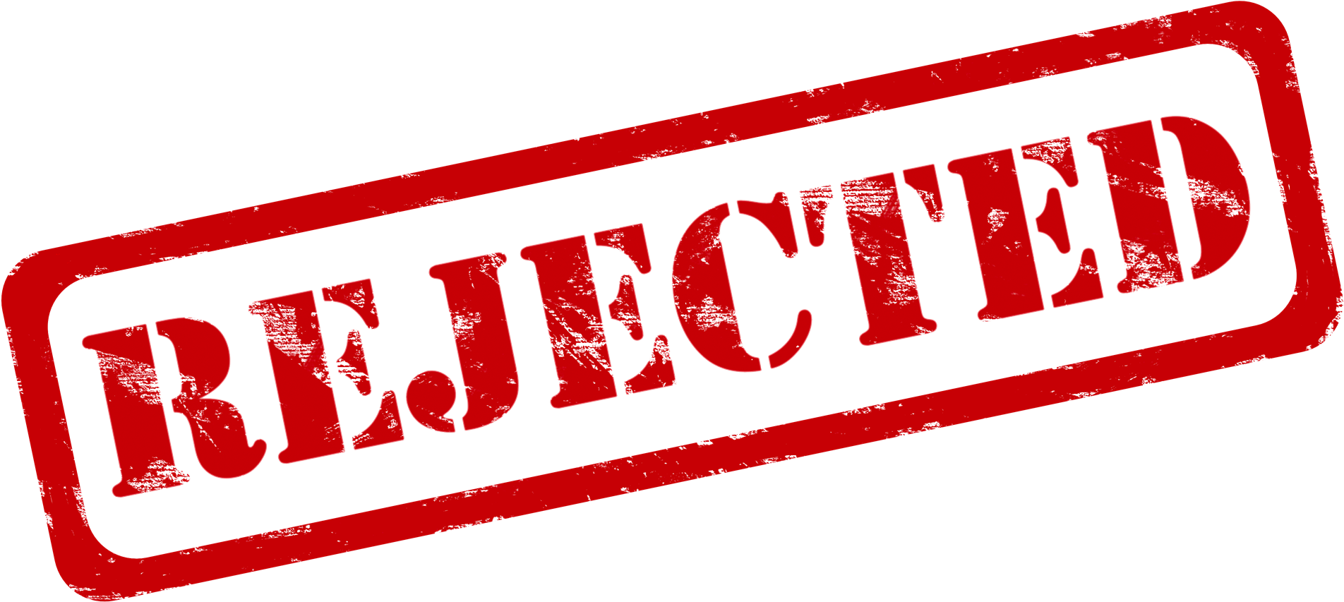 Rejected Stamp Graphic PNG image
