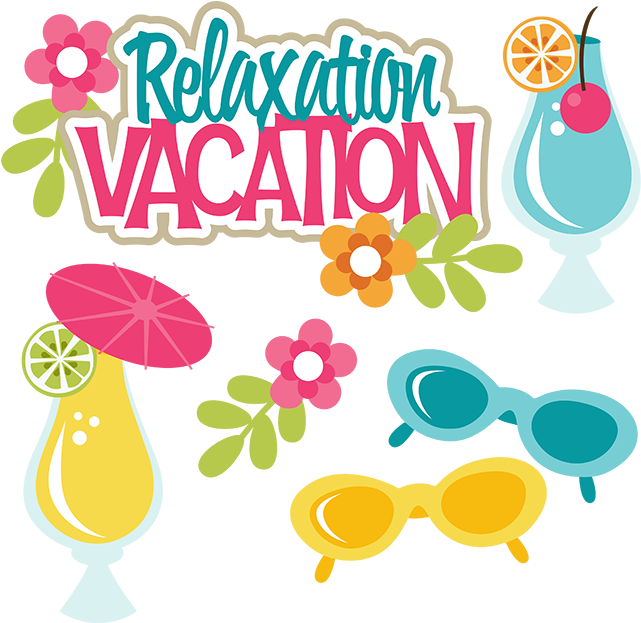 Relaxation Vacation Summer Theme PNG image