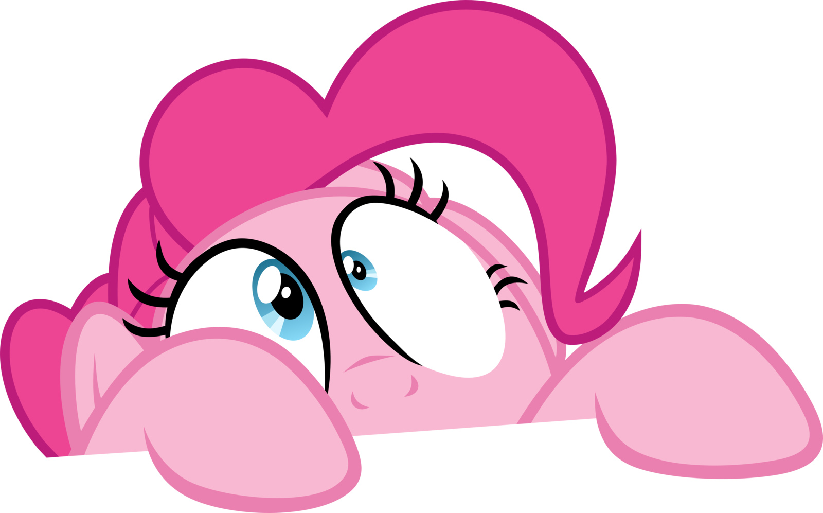 Relaxed Pinkie Pie Vector PNG image