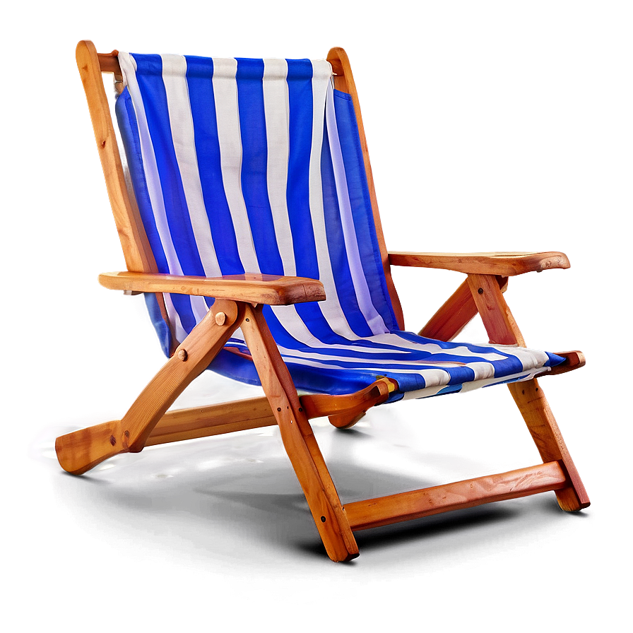 Relaxing Summer Beach Chair Png 05212024 PNG image