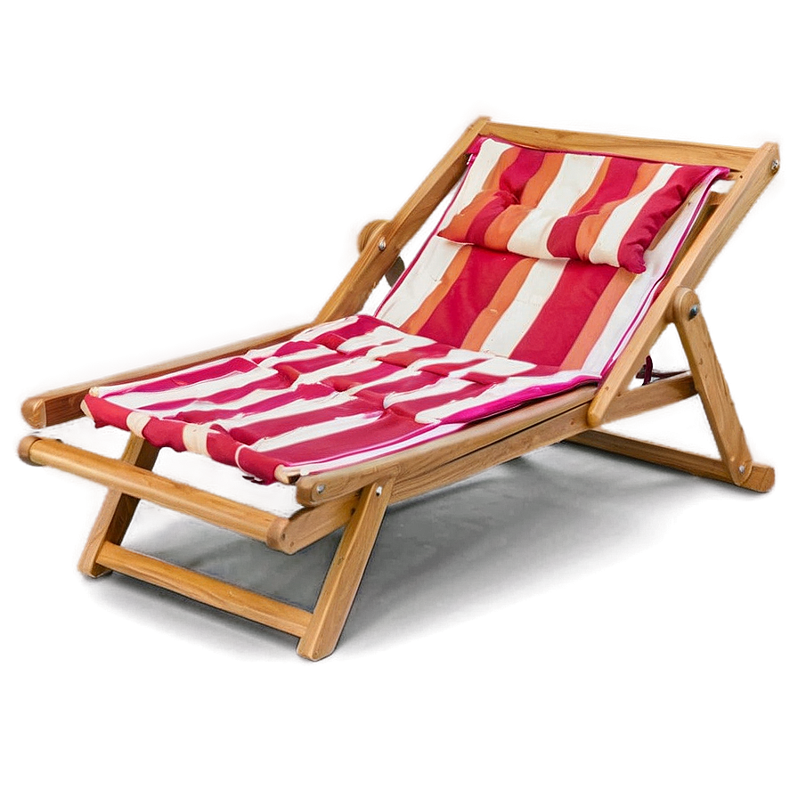 Relaxing Summer Beach Chair Png 05212024 PNG image