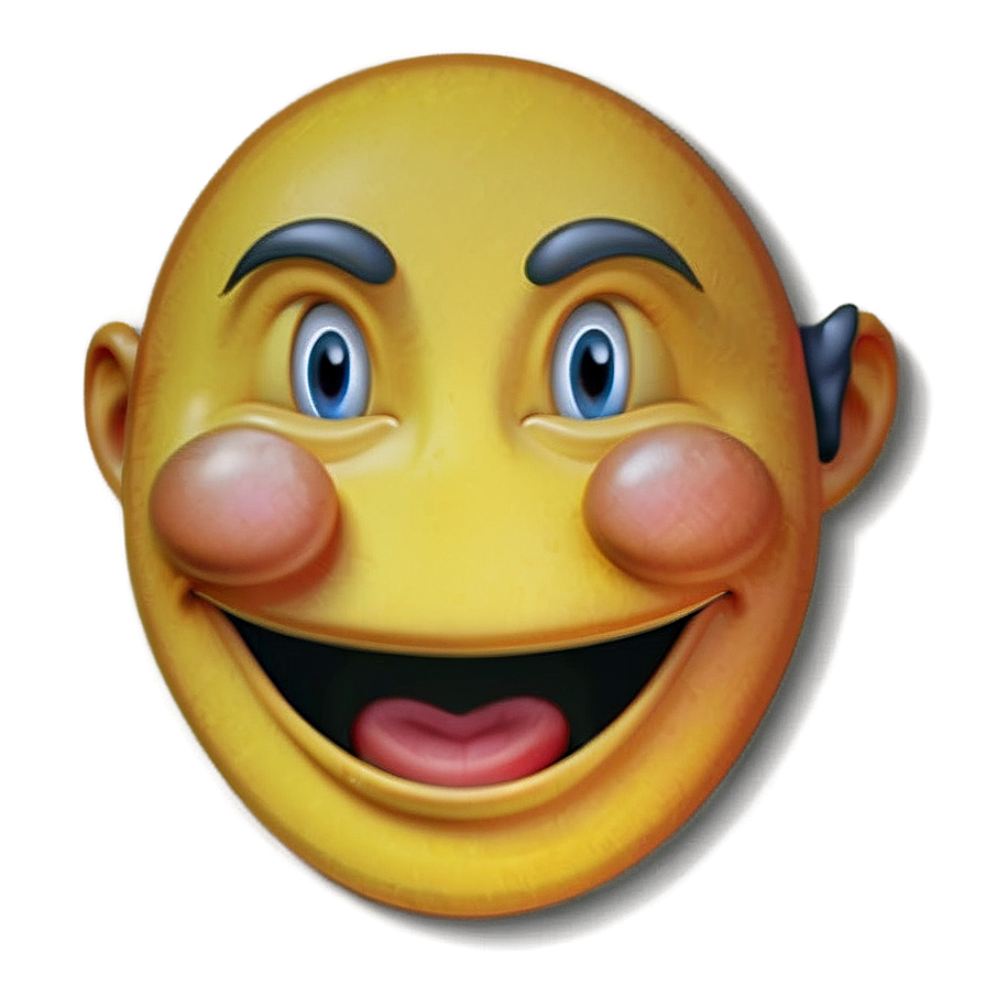 Relieved Smile Emoji Png 28 PNG image