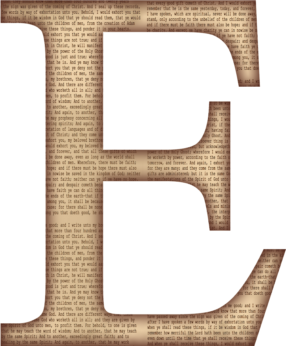 Religious Text Overlay PNG image