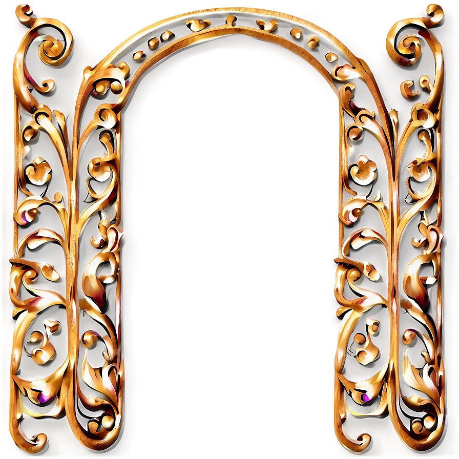 Renaissance Filigree Work Png 06212024 PNG image