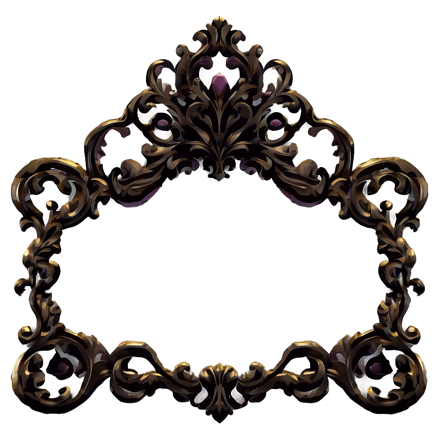 Renaissance Ornate Frame Png 81 PNG image