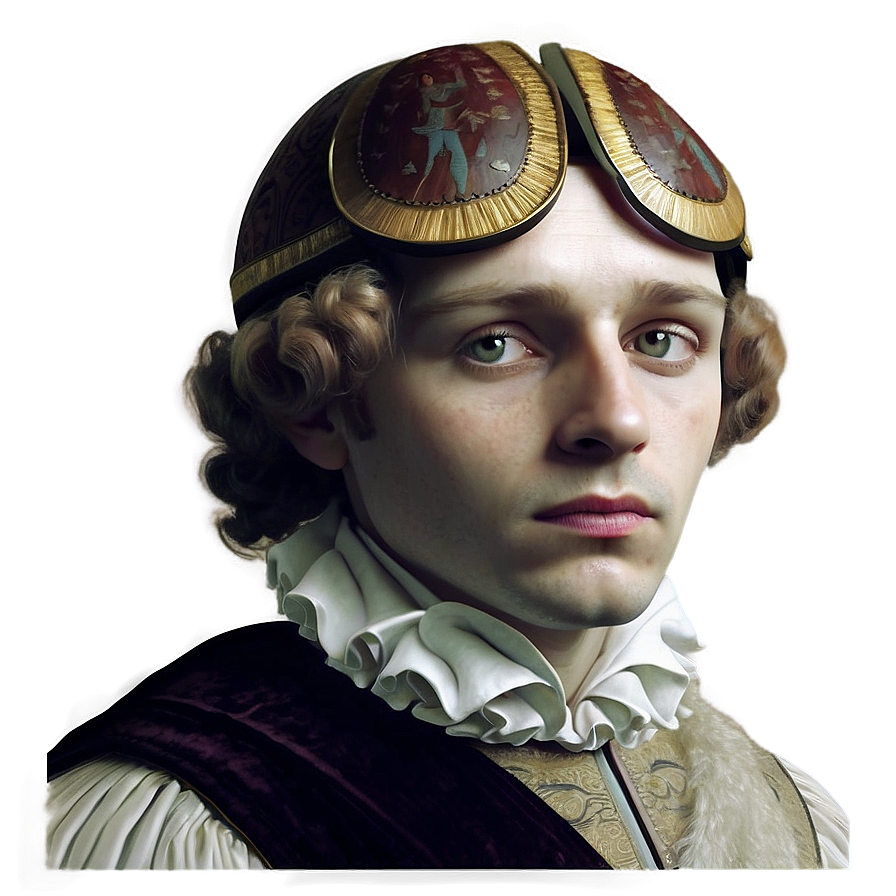 Renaissance Period Portrait Png Brp73 PNG image