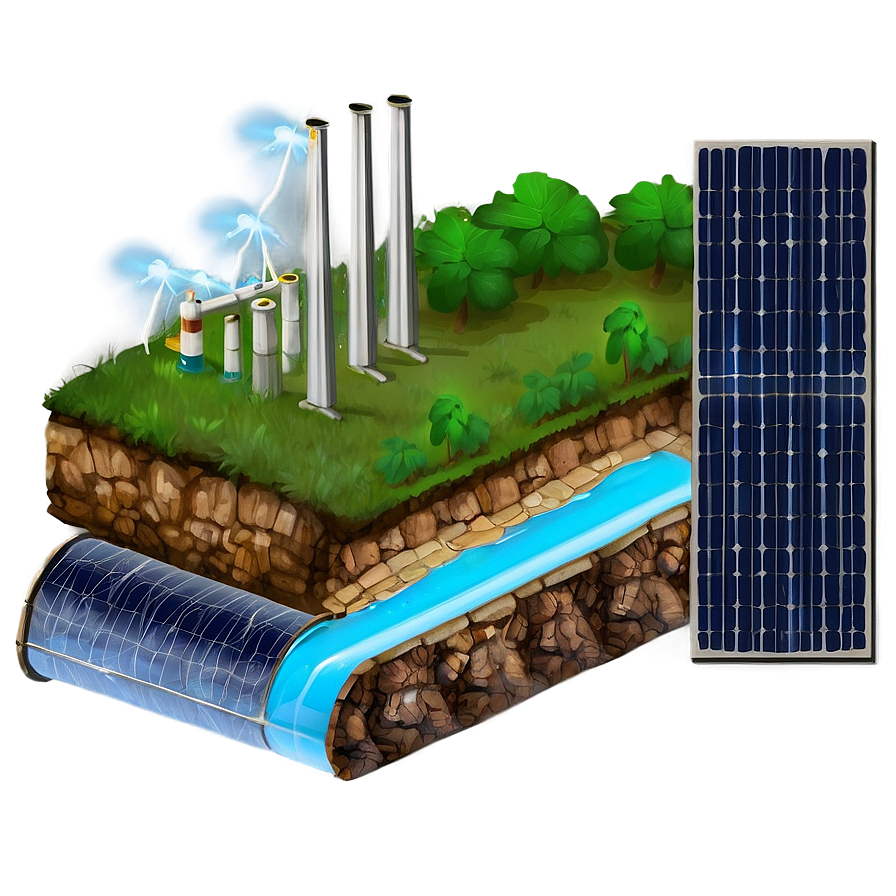 Renewable Energy Source Dam Png 85 PNG image