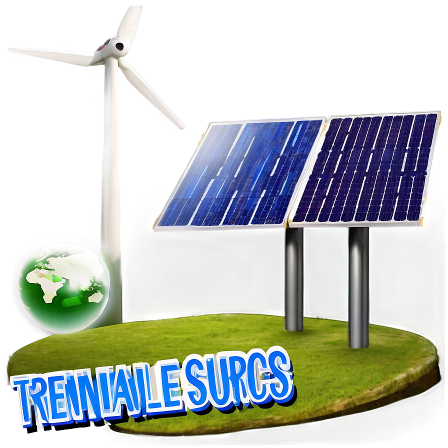 Renewable Energy Sources Png 06292024 PNG image