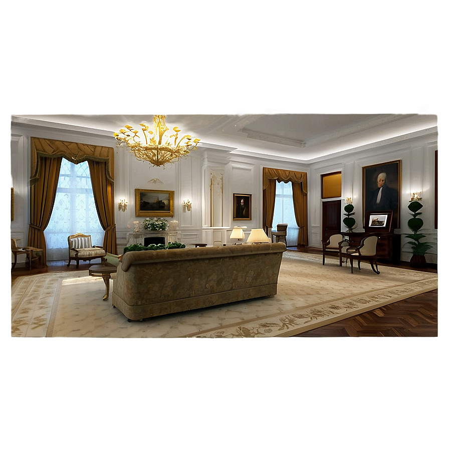 Renovated White House Interior Png 78 PNG image