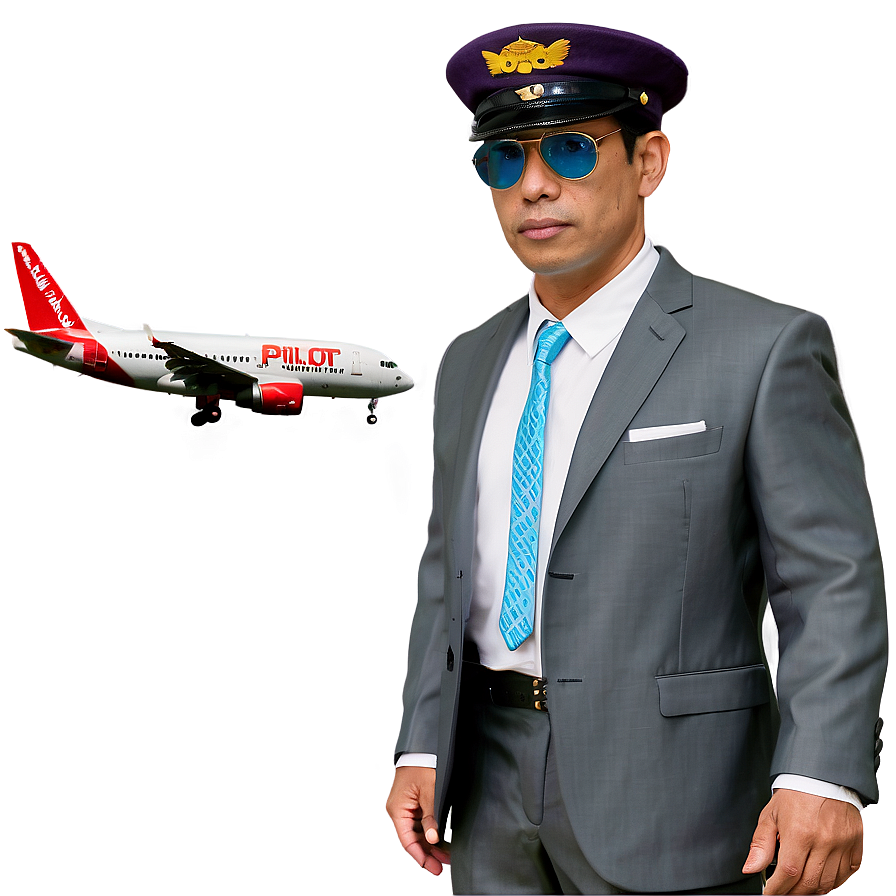 Replica Airline Pilot Hat Png 06212024 PNG image