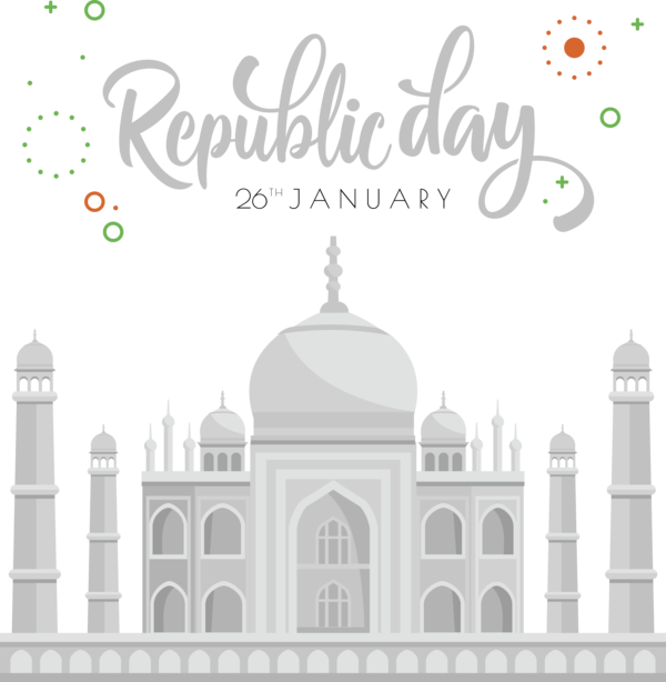 Republic Day India Celebration Illustration PNG image