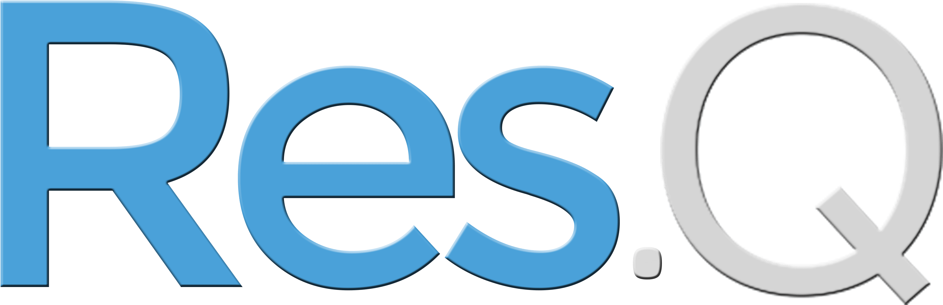 Res Q Logo Blue PNG image