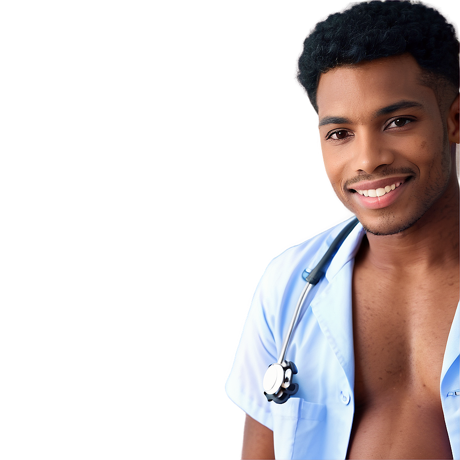 Resilient Male Nurse Png 73 PNG image