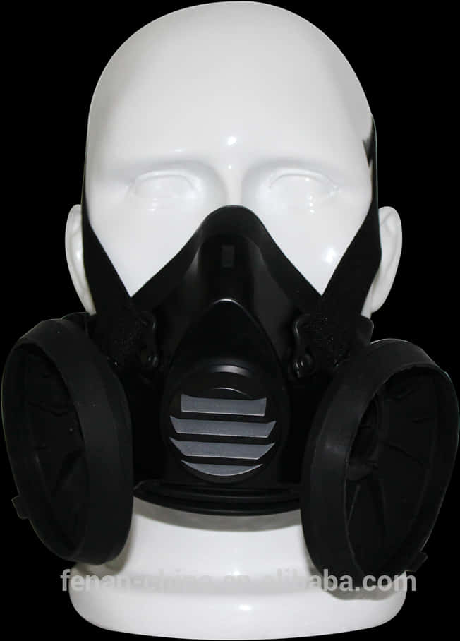 Respirator Maskon Mannequin Head PNG image