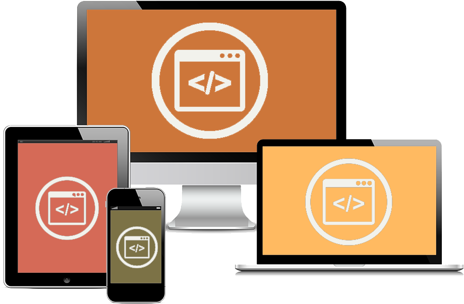 Responsive Web Design Devices PNG image