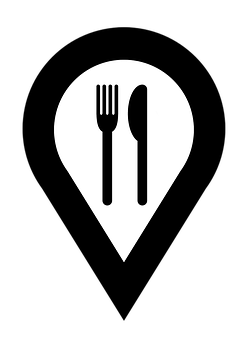 Restaurant Location Icon PNG image