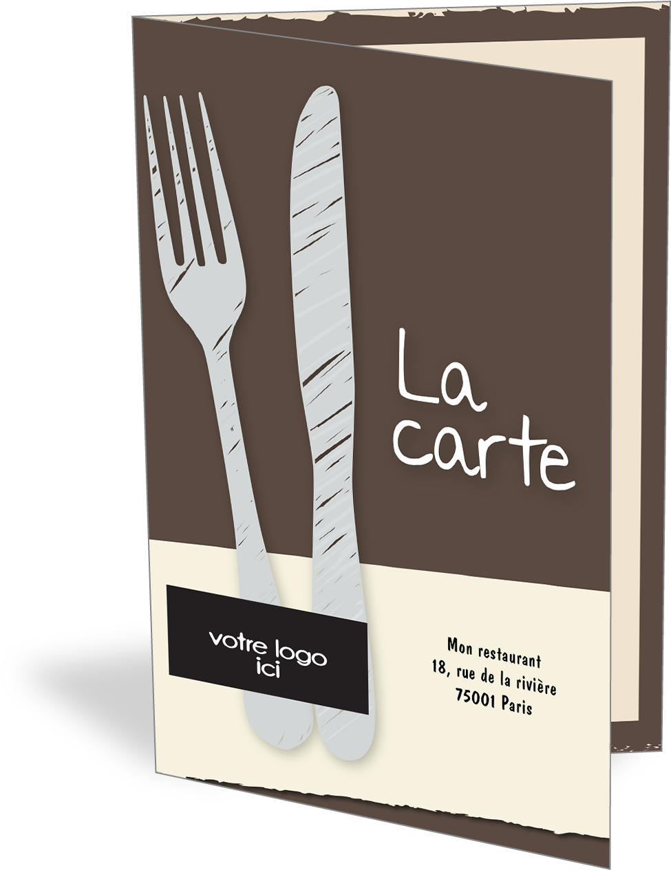 Restaurant Menu Mockup PNG image