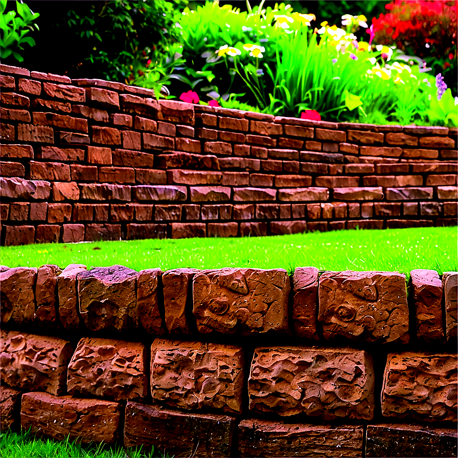 Retaining Garden Wall Png Ebe86 PNG image