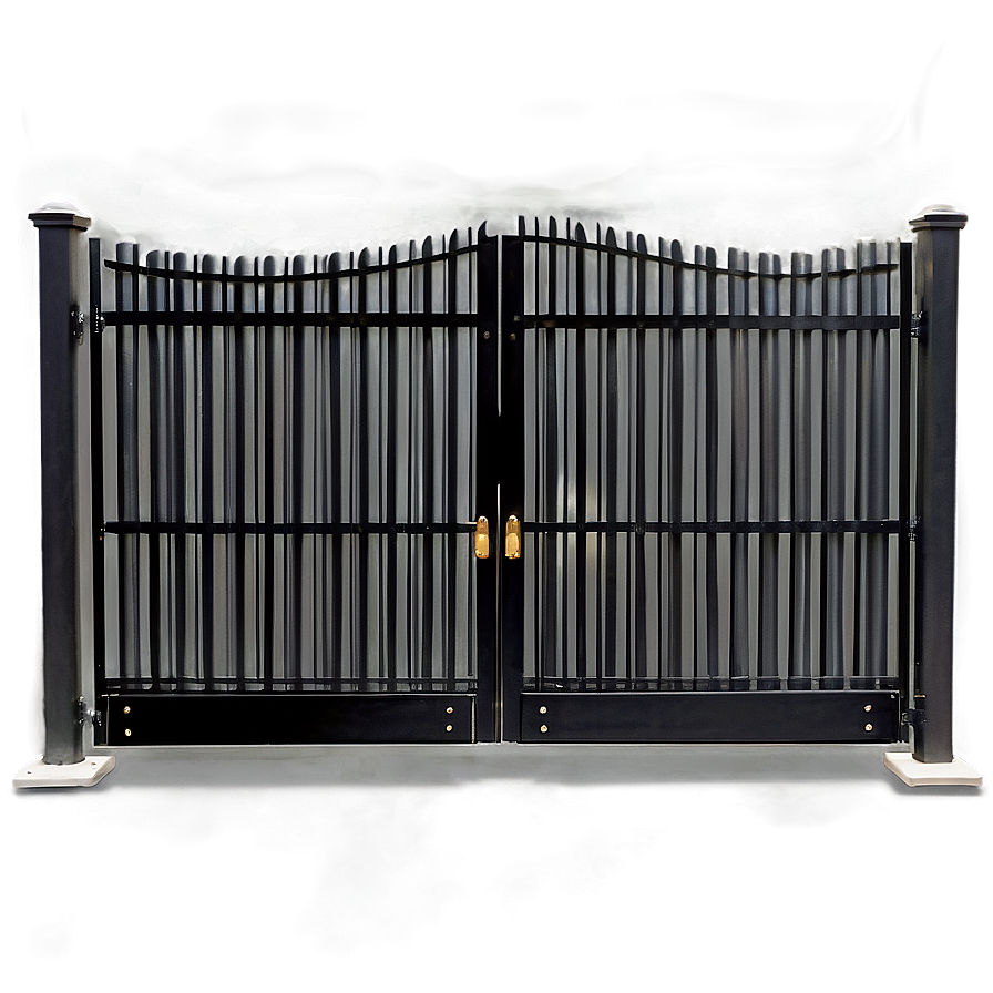 Retractable Driveway Gate Png Odq25 PNG image