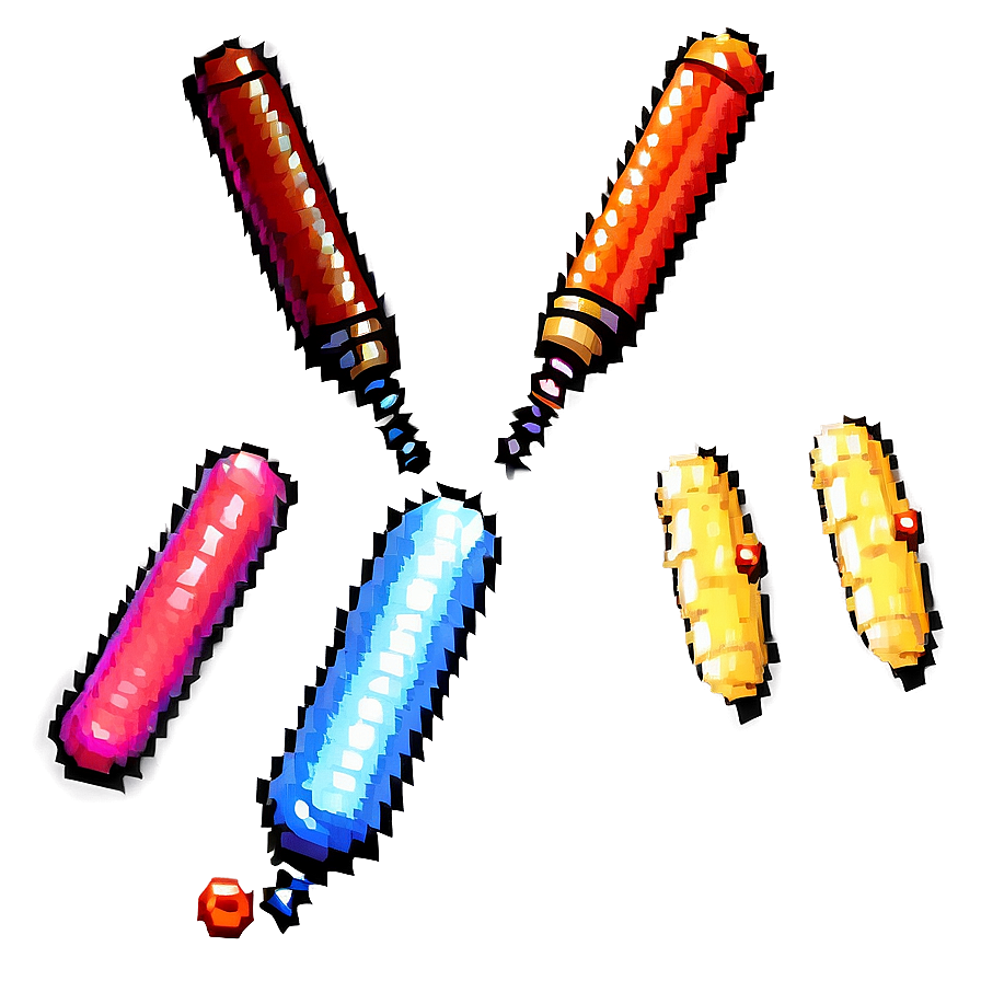 Retro 16 Bit Power-ups Png Iny PNG image