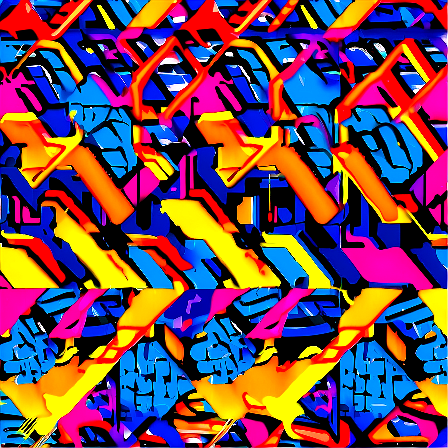 Retro 80s Patterns Png 06212024 PNG image