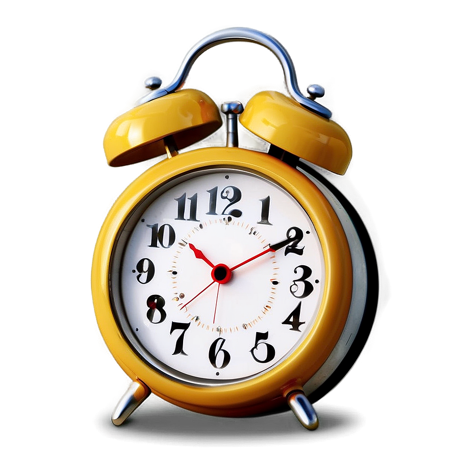 Retro Alarm Clock Png 89 PNG image