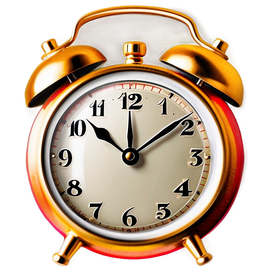 Retro Alarm Clock Png Lqy PNG image